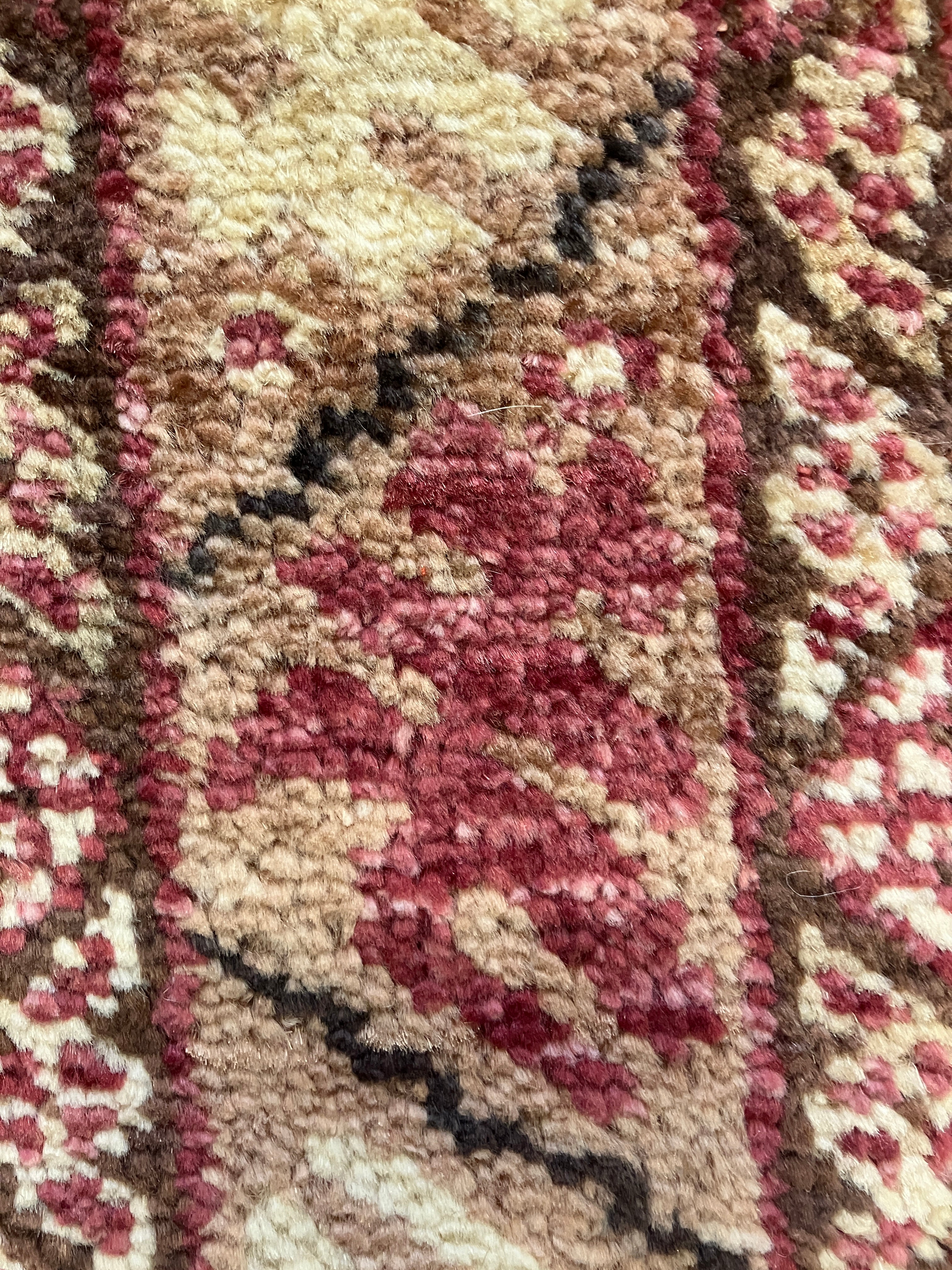 Oushak - 2' 02" x 3' 03" Rug - Rose & Ivory - Hand Knotted Traditional Classic Wool Rug