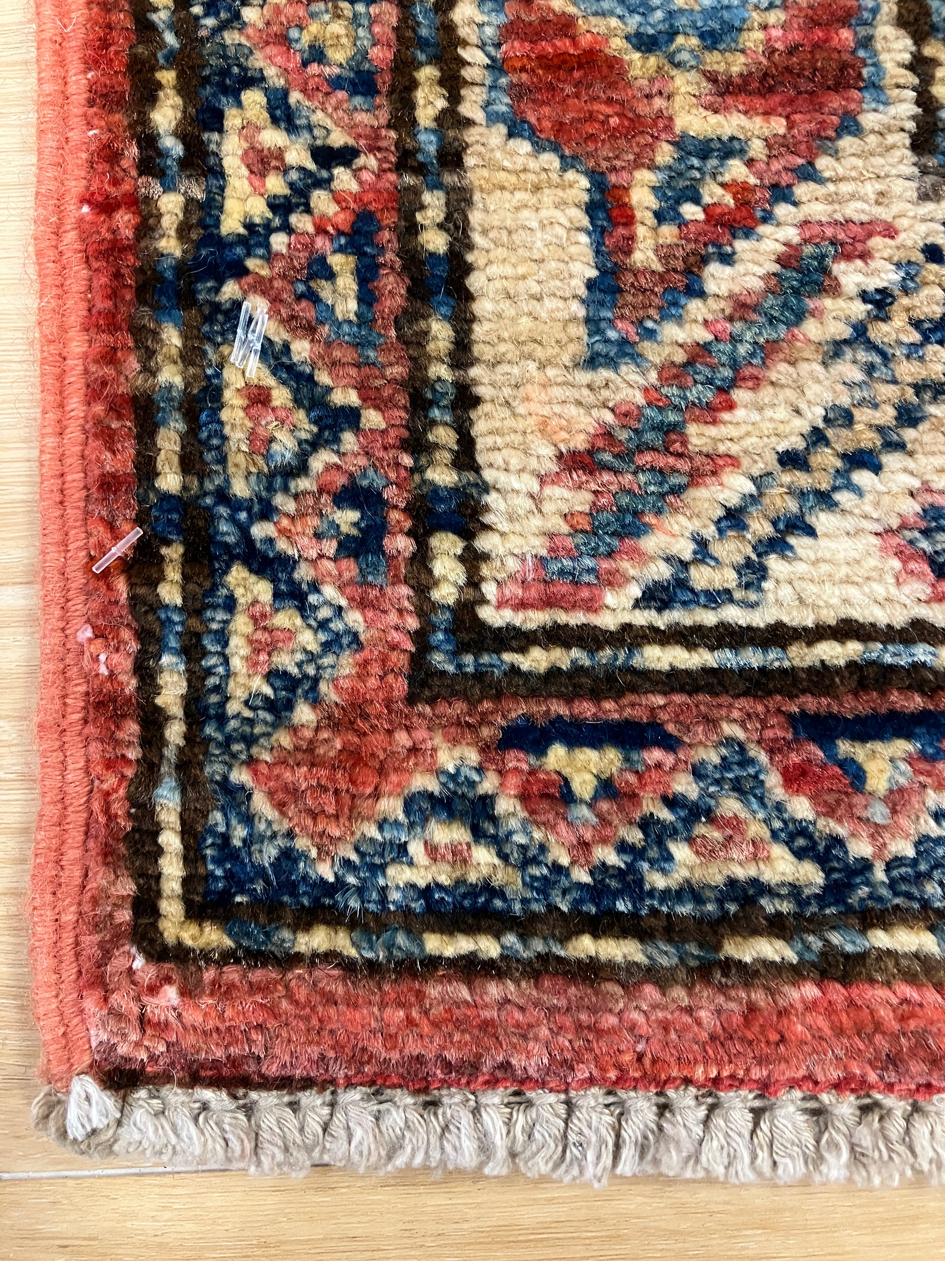 Super Kazak Runner - 2' 06" x 9' 02" -Red Multicolor - Hand Knotted Wool Traditional Classic Kazak Runner