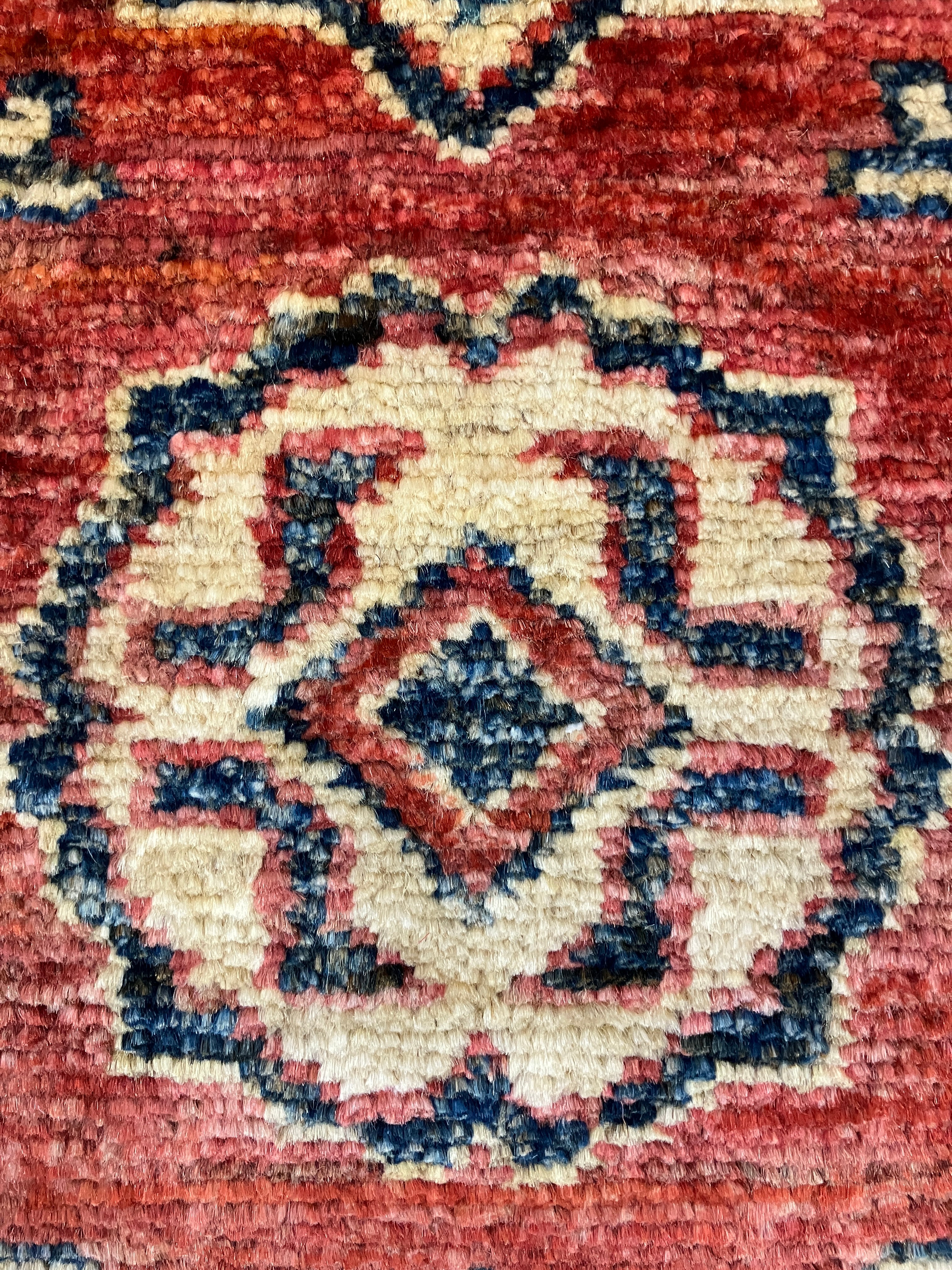 Super Kazak Runner - 2' 06" x 9' 02" -Red Multicolor - Hand Knotted Wool Traditional Classic Kazak Runner