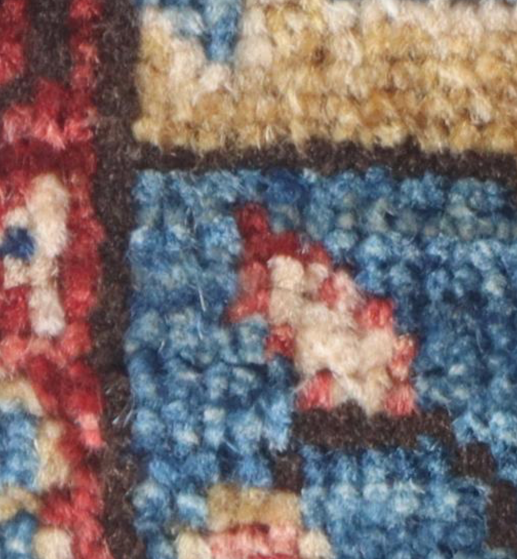 Nomad Collection - Gabbeh - 2' 3" x 6' - Blue Nomad Tribal Pattern - Hand Knotted Runner