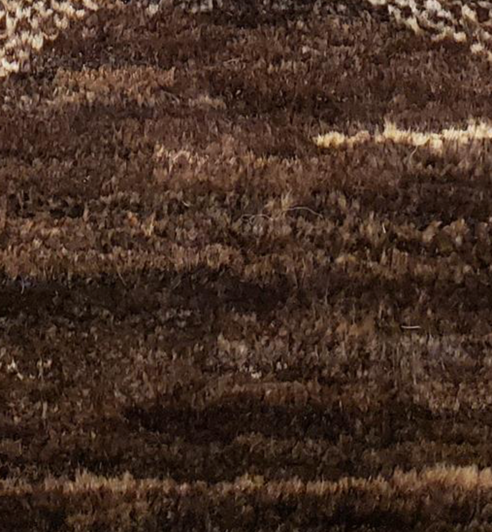 K2 Collection - 8' 02" x 11' 06" - Brown & Cream - Tribal Pattern - Hand Knotted Area Rug