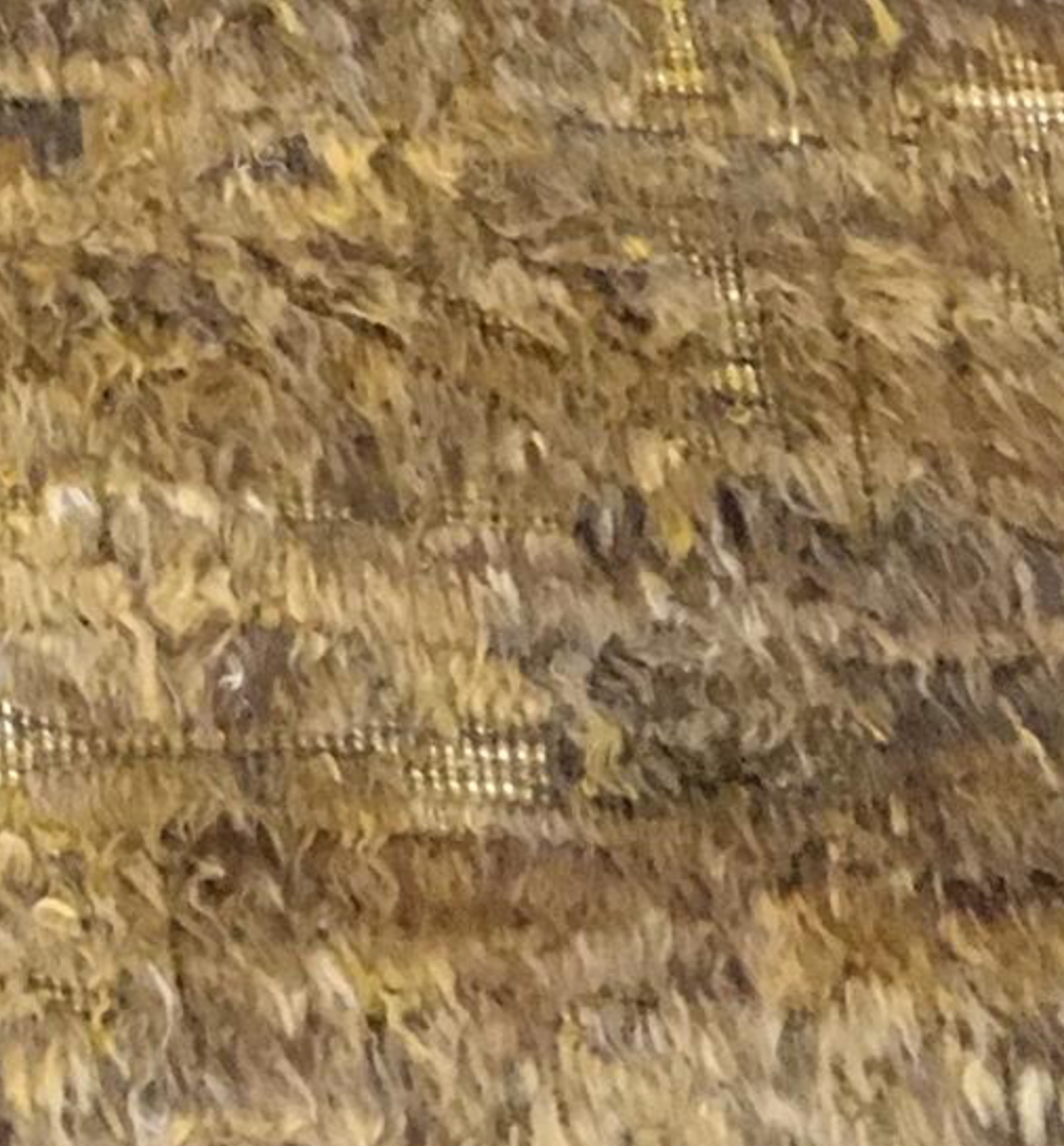 Souf Collection - 8' 02" x 10' 02"  - Moroccan Shag Style - Gold Brown Grey - Hand Knotted Wool Area Rug