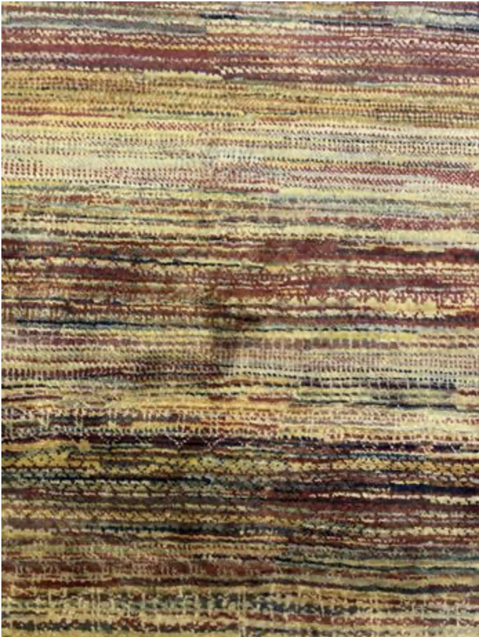 K2 Collection - 8' 11" x 12' 00" - Multicolor - Tribal Stripe Pattern - Hand Knotted Area Rug