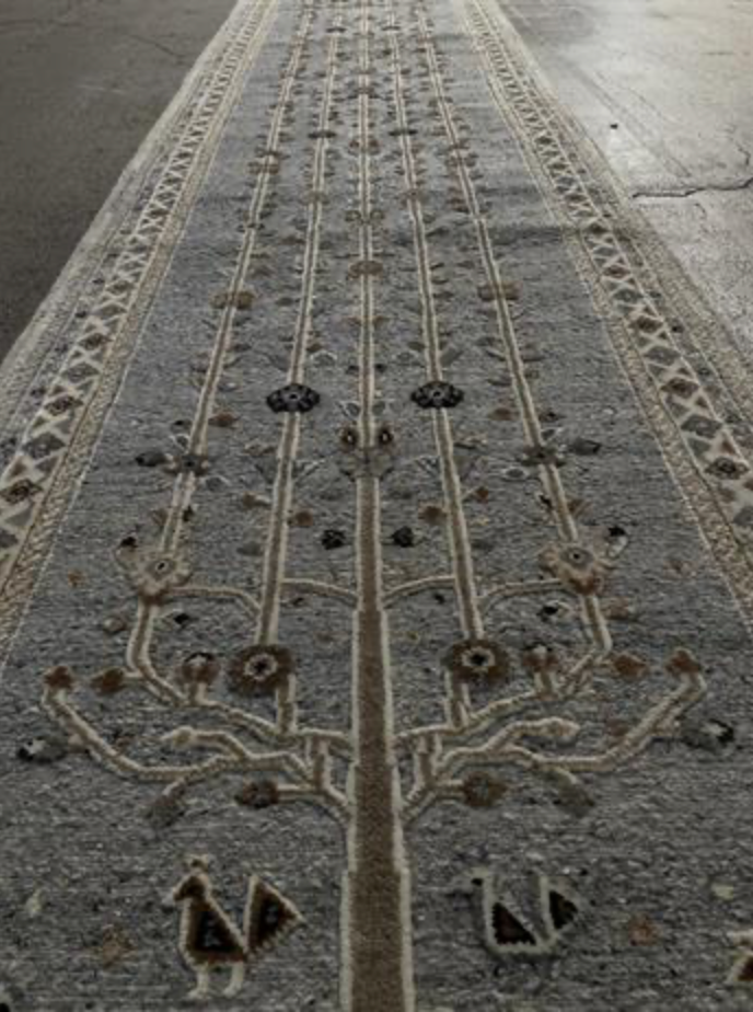 Souf Collection - 2' x 3' Mats - 2' 08" x 20' 01" Runner & 10' 01" x 13' 10" Area Rug - Moroccan Shag Style - Grey & Brown - Handmade Wool Rug