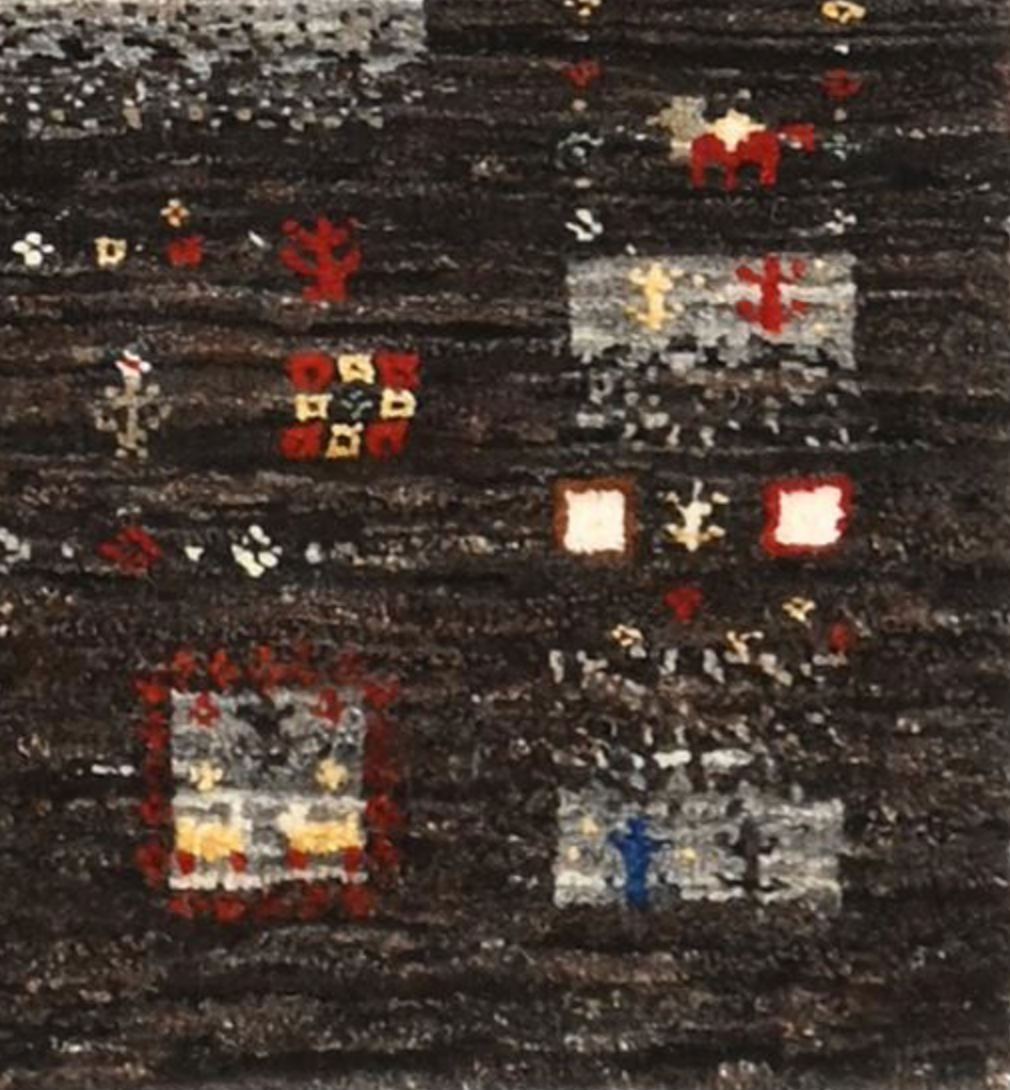 Lori Gabbeh - (2' 06" x 9' 10") - (2' 07" x 11' 09") - (8'x8') - (8' 10" x 11' 05") - (9' x 12') - Tribal Brown Grey Beige - Hand Knotted Wool Rugs & Runners