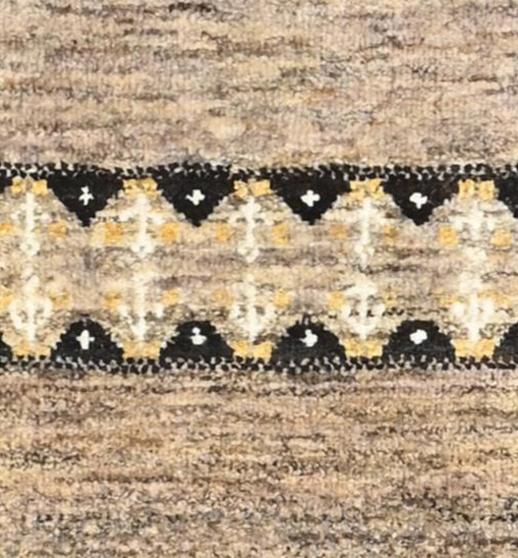 Lori Gabbeh - (2' 06" x 9' 10") - (2' 07" x 11' 09") - (8'x8') - (8' 10" x 11' 05") - (9' x 12') - Tribal Brown Grey Beige - Hand Knotted Wool Rugs & Runners