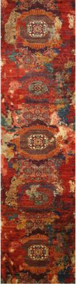 Indigo Collection - 2'x3' Mats - 3'x5' Rugs - 8'x10' Area Rug - Mamluk Style Transitional - Hand Knotted Wool Mats Runners & Rugs