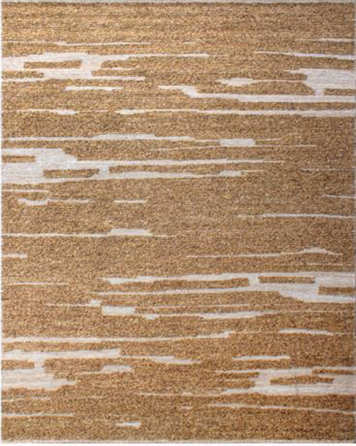 Atlas Collection - 2'x3' Mat - 2' 11" x 30' 03" Runner - 6'x9' & 8'x10' Rugs - Camel & Beige Wool Flat Weave Rustic Modern Rug - Handmade Area Rug, Runner & Mat
