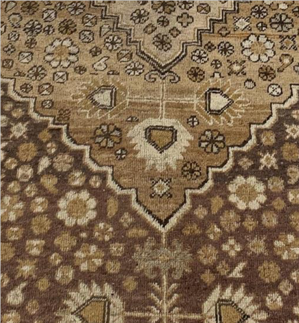 Antique Khotan China - 8' 10" x 18' 00" - Beige Ivory Brown Camel - Hand Knotted Antique Chinese Wool Khotan Rug - Traditional Classic Antique Rug