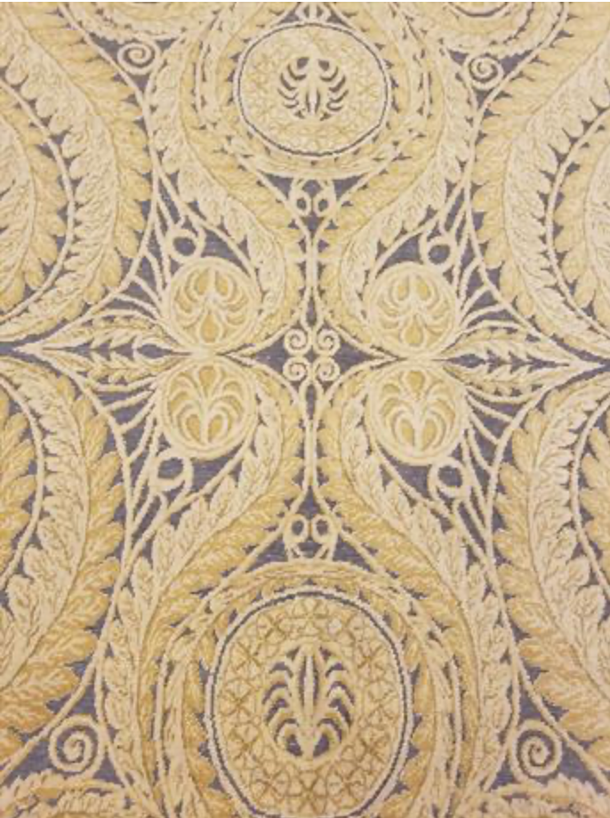 Abadjian Limited Series -  8' 01" x 9' 11" Rug - Beige Gold & Dark Red - Hand Knotted High Low Wool Area Rug - Traditional Classic Romanian Rug