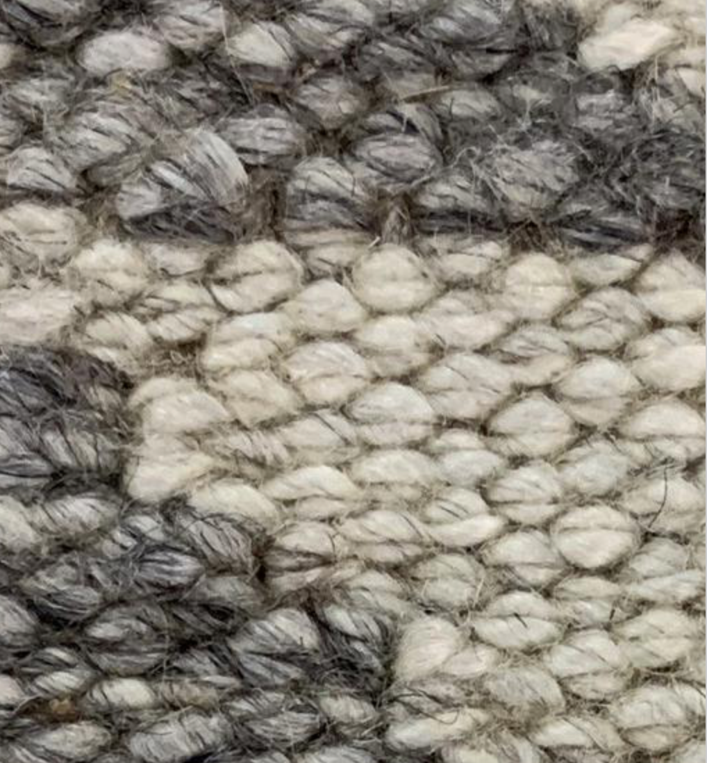 Santafe Collection - 3' 00" x 11' 10" Runner - Grey Black Red Yellow - Hand Woven Flat Weave Runner - Southwestern Tribal Runner