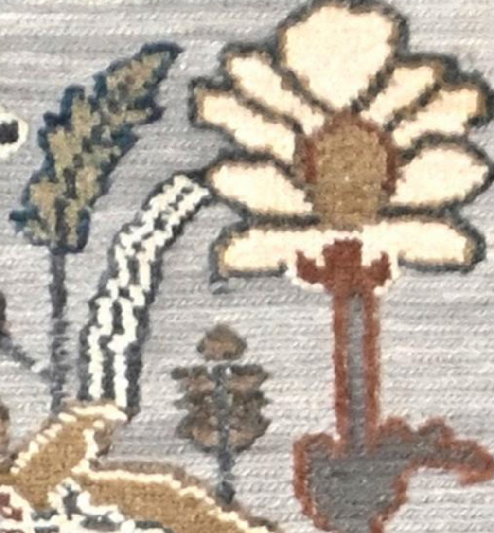 Anatolian Collection - 9' 00" x 12' 01" - Grey Blue Rust Brown - Hand Knotted Wool Area Rug - Traditional Classic Rug