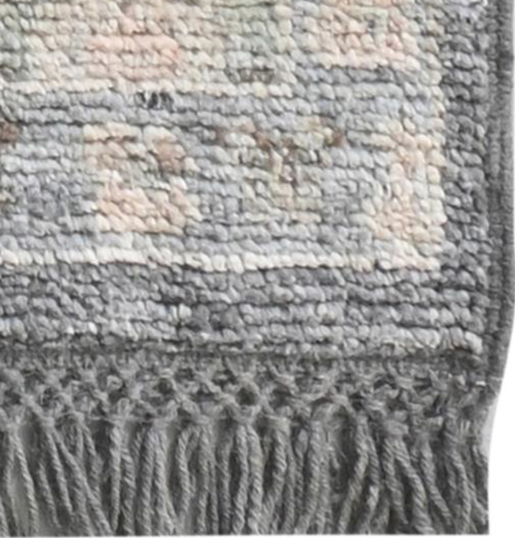 Anatolian Collection - 3' 03" x 5' 03" - Grey - Hand Knotted Wool Rug - Traditional Classic Rug