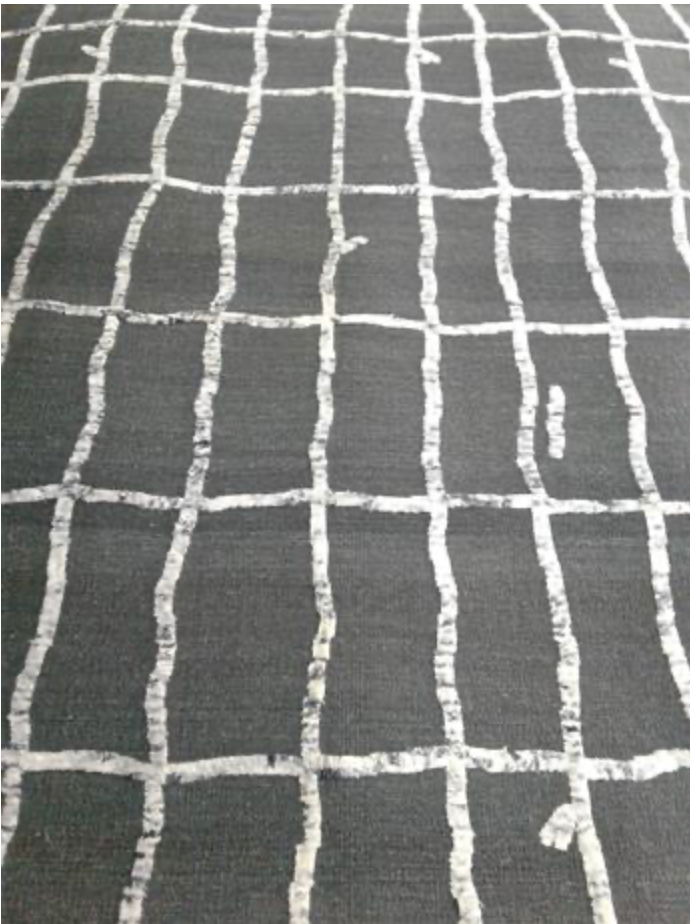 Art Weave Collection - 8'x10' 9'x12' 10'x14' 12'x18' - Grey - Hand Made Flat Weave Wool Tribal Nomadic Rustic Boho Minimalist Rug
