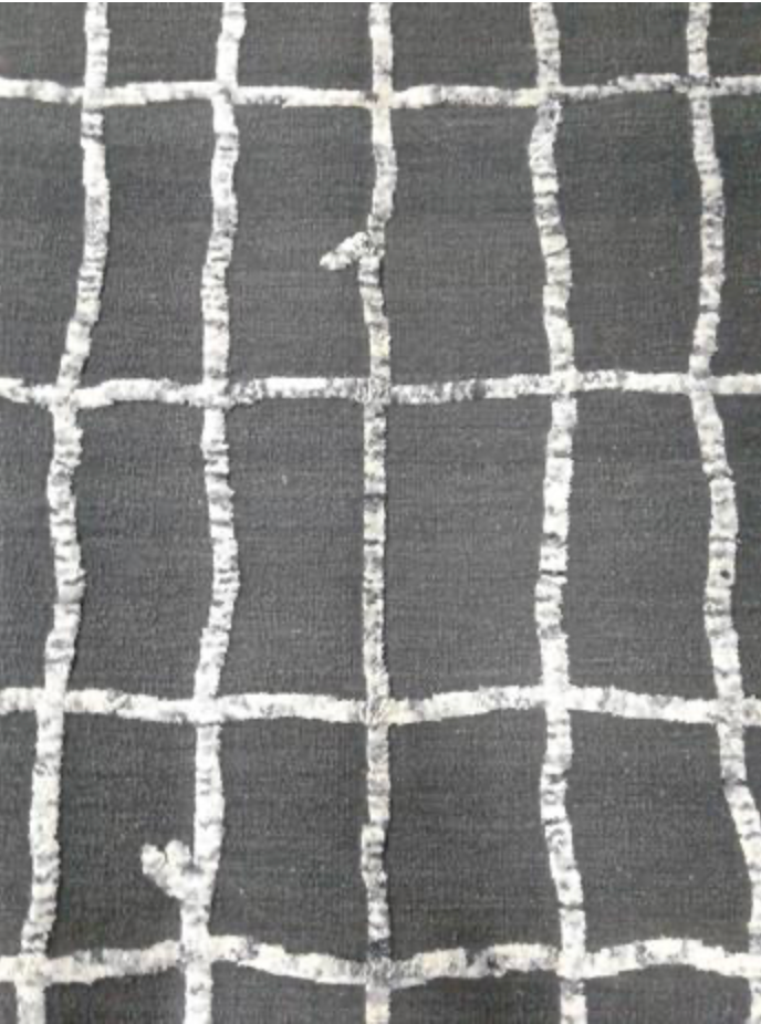Art Weave Collection - 8'x10' 9'x12' 10'x14' 12'x18' - Grey - Hand Made Flat Weave Wool Tribal Nomadic Rustic Boho Minimalist Rug