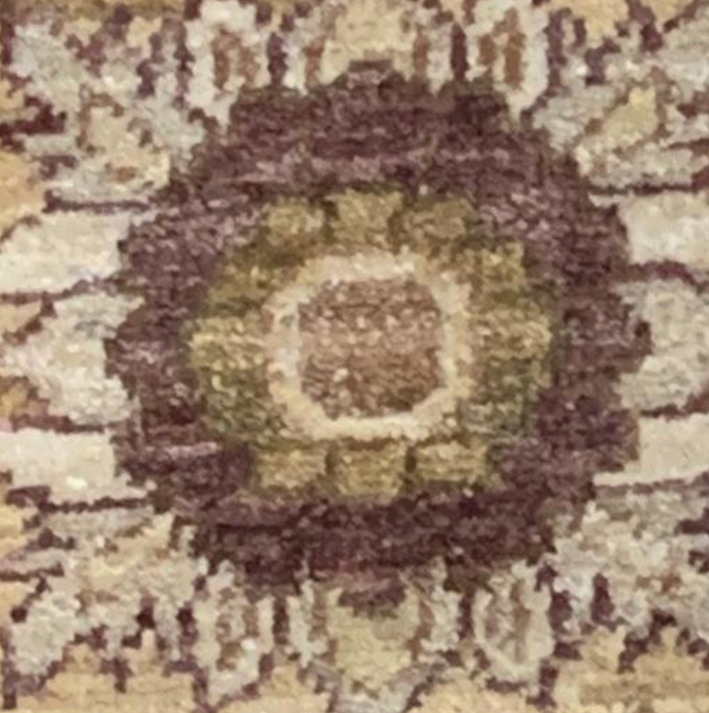 Farahan Collection - 2' 10" x 11' 07" Runner - Ivory Brown Red - Hand Knotted Wool Traditional Classic Runner