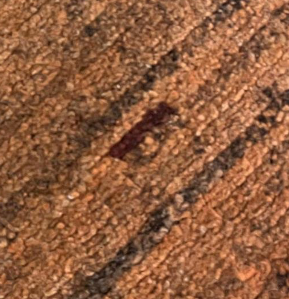 Gurkha Nepal - 3' 00" x 11' 02" Runner - Rust Brown Red - Hand Made Tibetan Weave Wool Rustic Runner