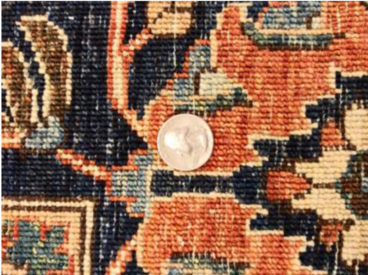 Opal Collection - 9' 04" x 11' 09" - Rust Multicolor - Hand Knotted Wool Classic Traditional Rug