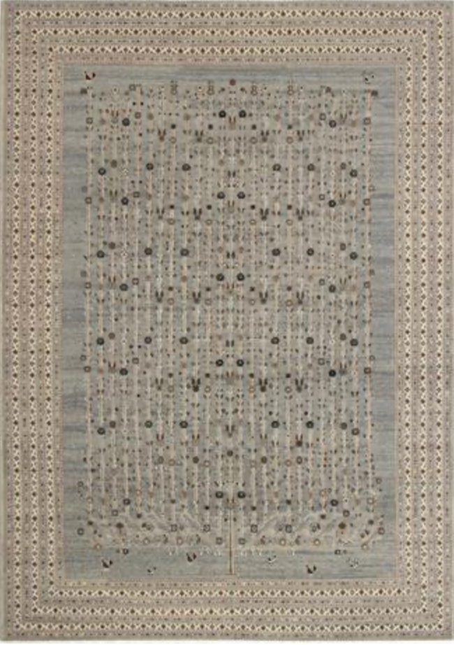Souf Collection - 2' x 3' Mats - 2' 08" x 20' 01" Runner & 10' 01" x 13' 10" Area Rug - Moroccan Shag Style - Grey & Brown - Handmade Wool Rug